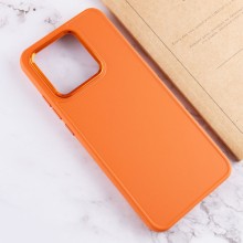 TPU чехол Bonbon Metal Style для Xiaomi Redmi 10C – Оранжевый