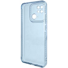 Чехол TPU Starfall Clear для Xiaomi Redmi 10C – Голубой