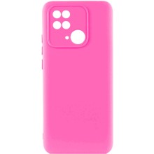 Чохол Silicone Cover Lakshmi Full Camera (AAA) для Xiaomi Redmi 10C – Рожевий