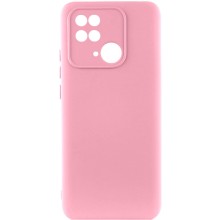 Чохол Silicone Cover Lakshmi Full Camera (AAA) для Xiaomi Redmi 10C – Рожевий