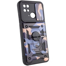 Ударопрочный чехол Camshield Serge Ring Camo для Xiaomi Redmi 10C – Фиолетовый