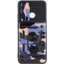 Ударопрочный чехол Camshield Serge Ring Camo для Xiaomi Redmi 10C – Фиолетовый