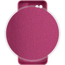 Чехол Silicone Cover Lakshmi Full Camera (A) для Xiaomi Redmi 10C – Бордовый