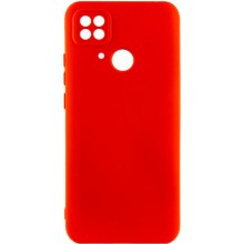 Чехол Silicone Cover Lakshmi Full Camera (A) для Xiaomi Redmi 10C (Красный)