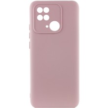 Чехол Silicone Cover Lakshmi Full Camera (A) для Xiaomi Redmi 10C – Розовый