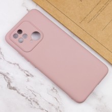 Чехол Silicone Cover Lakshmi Full Camera (A) для Xiaomi Redmi 10C – Розовый