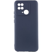 Чехол Silicone Cover Lakshmi Full Camera (A) для Xiaomi Redmi 10C – Синий