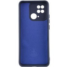 Чохол Silicone Cover Lakshmi Full Camera (A) для Xiaomi Redmi 10C – Синій