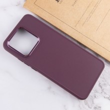 TPU чехол Bonbon Metal Style для Xiaomi Redmi 10C – Бордовый