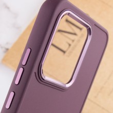 TPU чехол Bonbon Metal Style для Xiaomi Redmi 10C – Бордовый