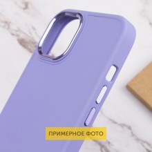 TPU чехол Bonbon Metal Style для Xiaomi Redmi 10C – Сиреневый