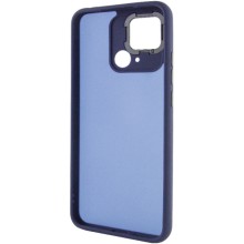 Чехол TPU+PC Lyon Frosted для Xiaomi Redmi 10C – Navy Blue