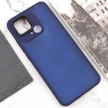 Чехол TPU+PC Lyon Frosted для Xiaomi Redmi 10C – Navy Blue