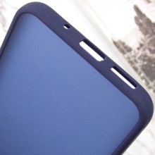 Чехол TPU+PC Lyon Frosted для Xiaomi Redmi 10C – Navy Blue