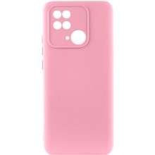 Чехол Silicone Cover Lakshmi Full Camera (AAA) для Xiaomi Redmi 10C (Розовый)