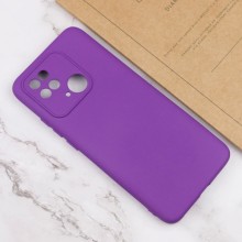 Чехол Silicone Cover Lakshmi Full Camera (AA) для Xiaomi Redmi 10C – Фиолетовый