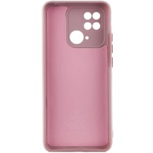 Чехол Silicone Cover Lakshmi Full Camera (AA) для Xiaomi Redmi 10C – Розовый