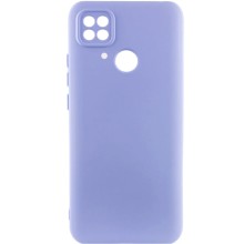 Чохол Silicone Cover Lakshmi Full Camera (AA) для Xiaomi Redmi 10C – Бузковий