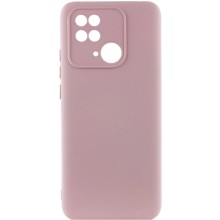 Чохол Silicone Cover Lakshmi Full Camera (AA) для Xiaomi Redmi 10C – Рожевий