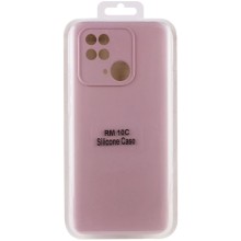 Чохол Silicone Cover Lakshmi Full Camera (AA) для Xiaomi Redmi 10C – Рожевий