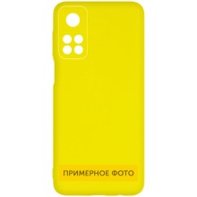 Чехол Silicone Cover Lakshmi Full Camera (A) для Xiaomi Redmi 10C (Желтый)