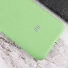 Чехол Silicone Cover Full Camera (AA) для Xiaomi Redmi 10C – Мятный