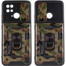 Ударостійкий чохол Camshield Serge Ring Camo для Xiaomi Redmi 10C – Коричневий