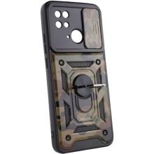 Ударостійкий чохол Camshield Serge Ring Camo для Xiaomi Redmi 10C – Коричневий