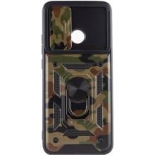 Ударостійкий чохол Camshield Serge Ring Camo для Xiaomi Redmi 10C – Коричневий