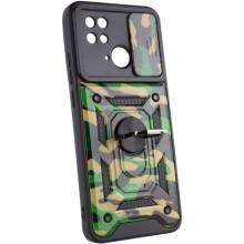 Ударостійкий чохол Camshield Serge Ring Camo для Xiaomi Redmi 10C – Зелений