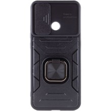 Ударопрочный чехол Camshield Flash Ring для Xiaomi Redmi 10C – Черный