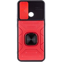 Ударопрочный чехол Camshield Flash Ring для Xiaomi Redmi 10C – Красный