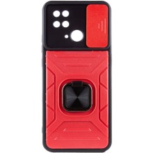 Ударопрочный чехол Camshield Flash Ring для Xiaomi Redmi 10C – Красный