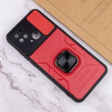 Ударопрочный чехол Camshield Flash Ring для Xiaomi Redmi 10C – Красный