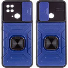 Ударопрочный чехол Camshield Flash Ring для Xiaomi Redmi 10C – Синий