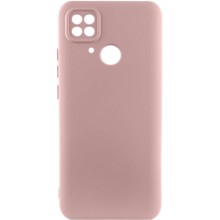 Чохол TPU GETMAN Liquid Silk Full Camera для Xiaomi Redmi 10C – Рожевий
