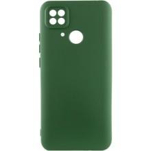 Чохол Silicone Cover Lakshmi Full Camera (AAA) для Xiaomi Redmi 10C (Зелений)