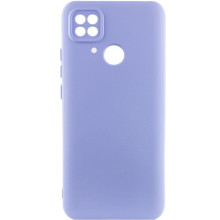 Чехол Silicone Cover Ummi Lakshmi Full Camera (AA) для Xiaomi Redmi 10C – Сиреневый
