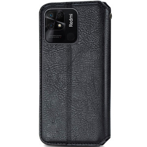Шкіряний чохол-книжка GETMAN Cubic (PU) для Xiaomi Redmi 10C
