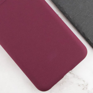 Чехол Silicone Cover Lakshmi Full Camera (AAA) для Xiaomi Redmi 10C – Бордовый