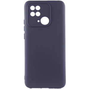 Чехол Silicone Cover Lakshmi Full Camera (AAA) для Xiaomi Redmi 10C (Серый)