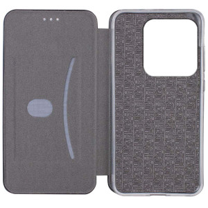 Кожаный чехол-книжка Classy для Xiaomi Redmi 10C – Синий