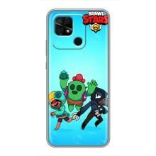 Чехлы Brawl Stars для Xiaomi Redmi 10C (AlphaPrint)