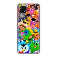 Чехол для Xiaomi Redmi 10C Бравл Старс (VPrint)