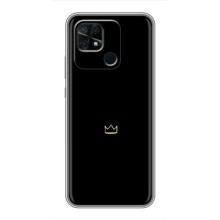 Чехол (Корона на чёрном фоне) для Редми 10с (Мини корона)