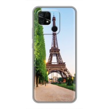 Чехол Эйфелева Башня для Xiaomi Redmi 10C - (AlphaPrint) (Дорога в Париж)