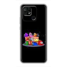 Чехол Амонг Ас для Xiaomi Redmi 10C (AlphaPrint) (Амонг-ас)