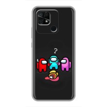 Чехол Амонг Ас для Xiaomi Redmi 10C (AlphaPrint) (Импостер)