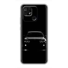 Чехол для Редми 10С - с принтом БМВ (AlphaPrint) (Машина BMW)