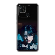 Чехлы Венсдей на Xiaomi Redmi 10C Уэнсдей (AlphaPrint) (взгляд Уэнздей)